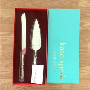Kate Spade Dessert Cutting Set